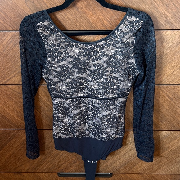 Intimissimi Black Lace Bodysuit - Picture 1 of 3
